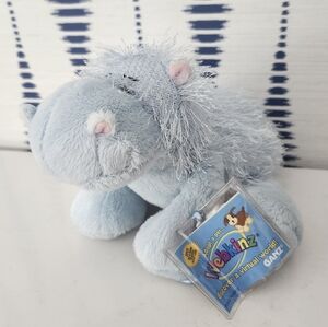 Retired Vintage GANZ Webkinz Lil Kinz Blue Hippo Sealed Code